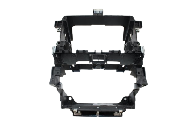 Original Audi A3 8P Doppel DIN Einbaurahmen Radioschacht Aufnahme Navigation