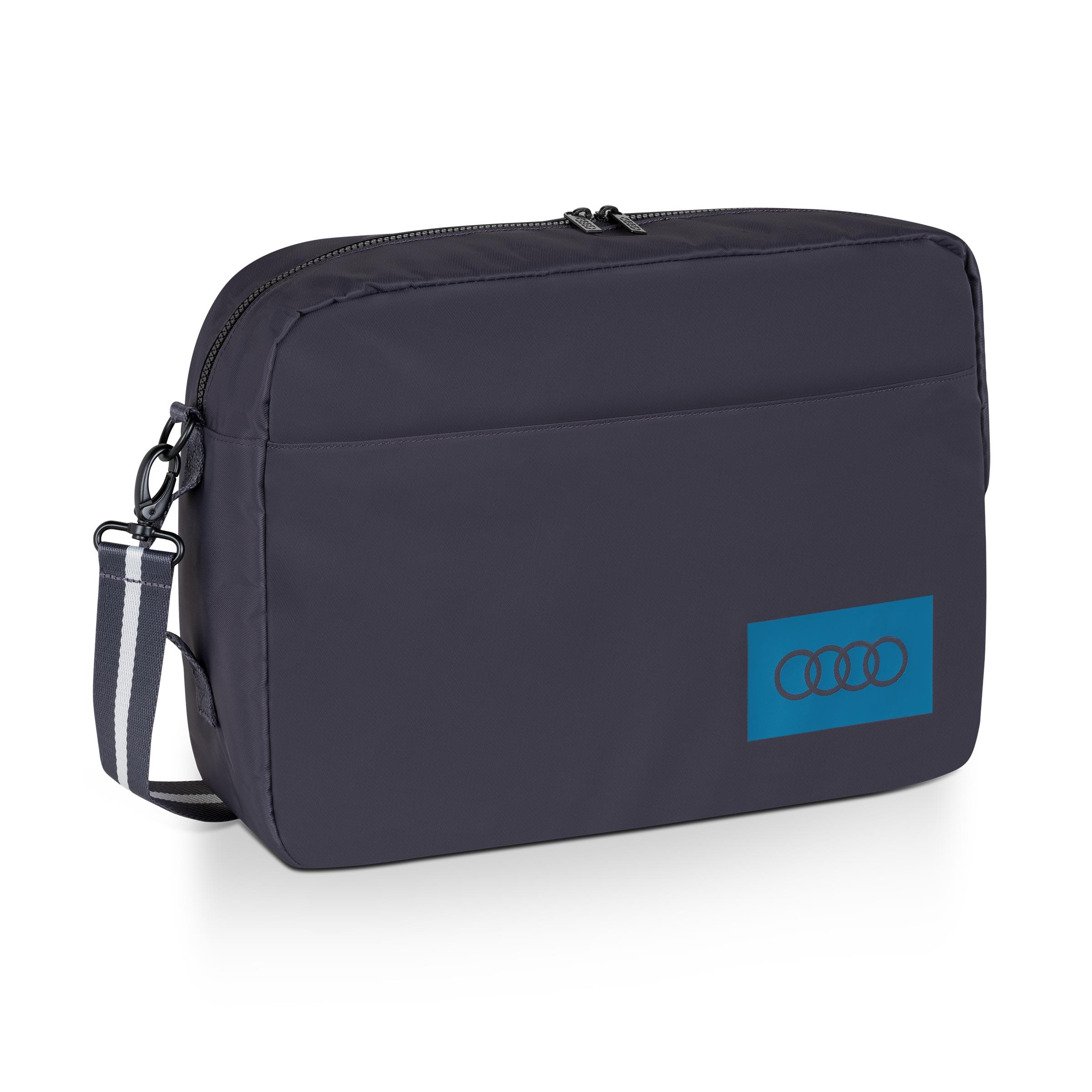 Original Audi Messengertasche 2 in 1, grau Umhängetasche Laptoptasche