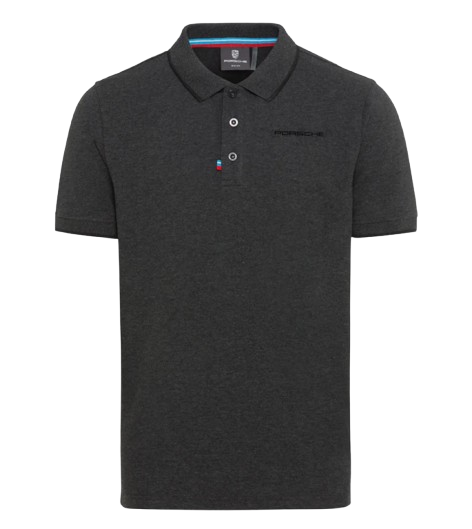 Original Porsche Polo-Shirt – 75Y grau