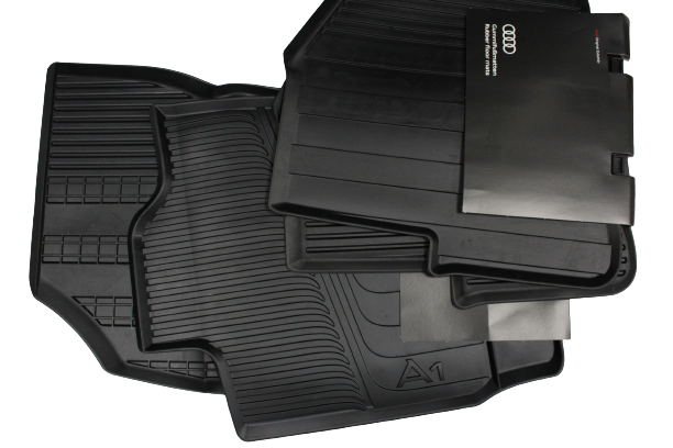 Original Gummifußmatten "SET" Audi A1 (8X) Allwettermatten Gummimatten