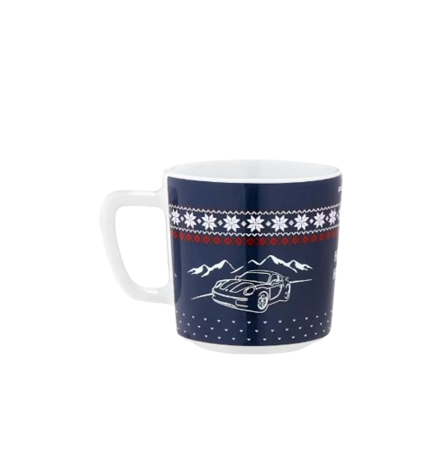 Original Porsche Collector's Espresso Cup No. 2 – Christmas Tasse