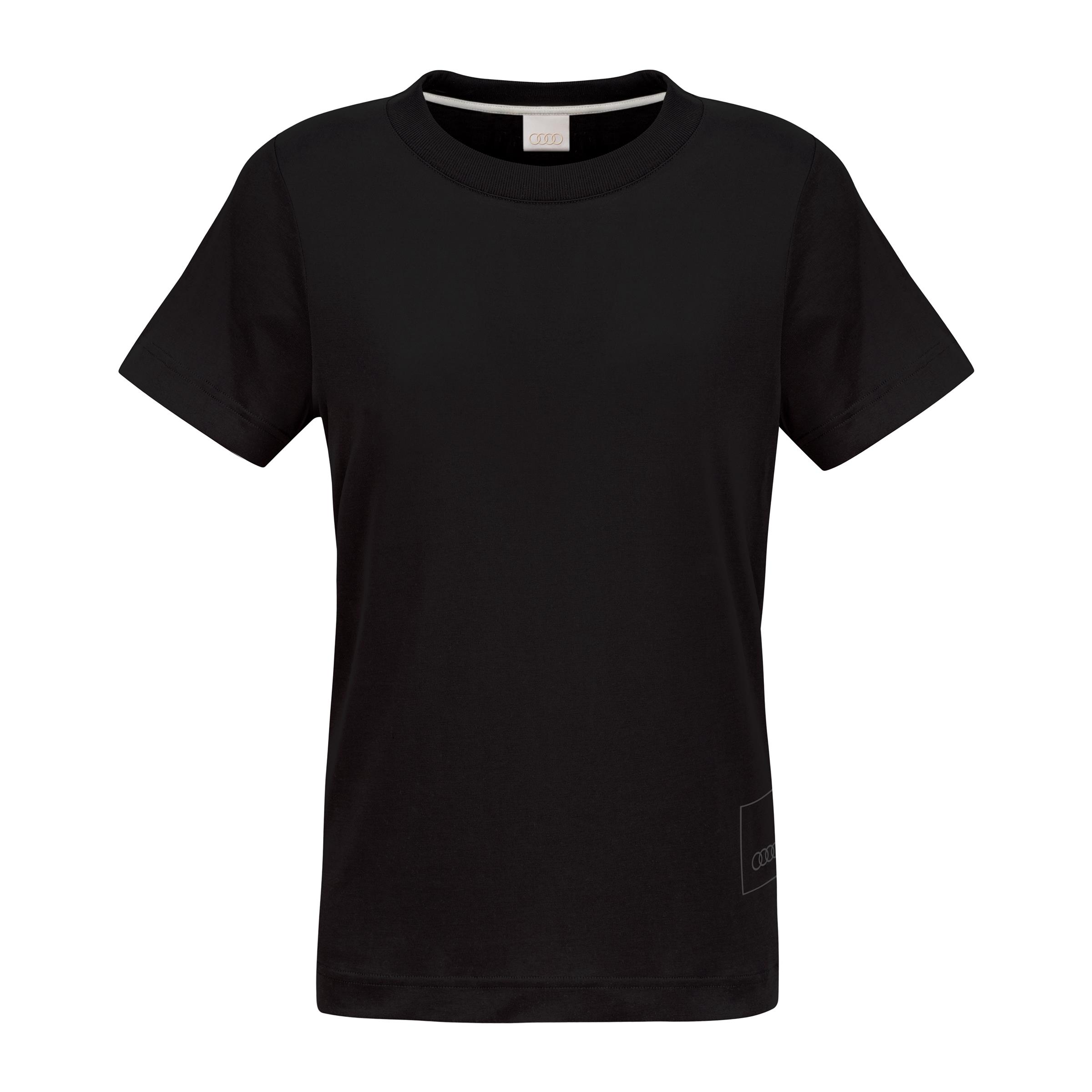 Original Audi T-Shirt, Damen, schwarz