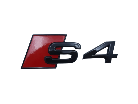 Original Audi S4 Schriftzug, schwarz