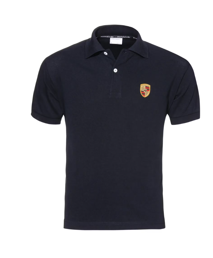 Porsche Polo-Shirt Wappen – Essential