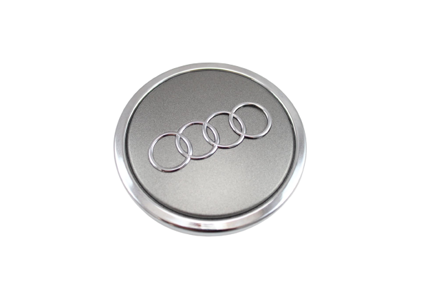 Original Audi grau metallic Radzierkappe Felgendeckel Nabendeckel 8T0601170A 7ZJ