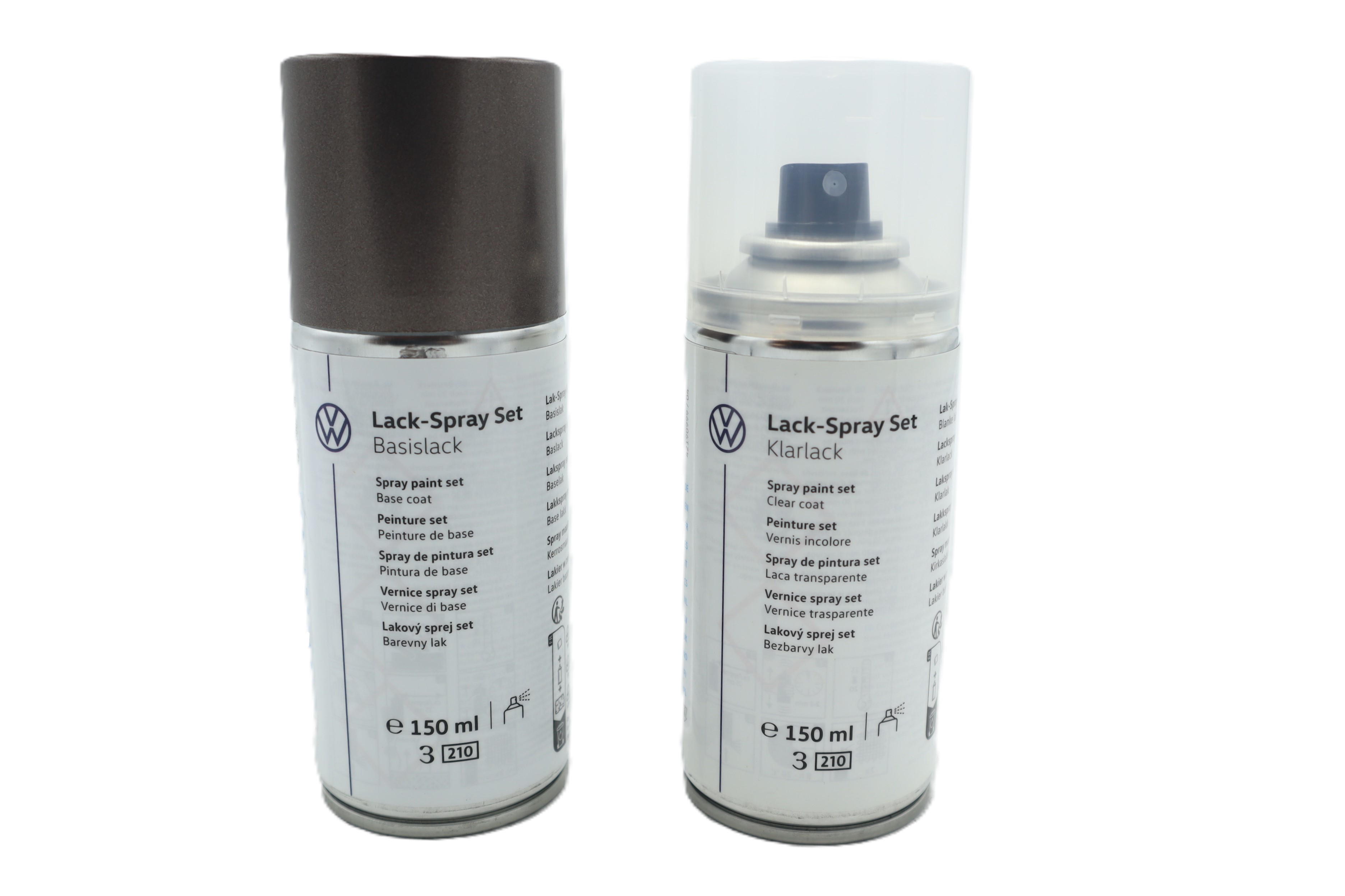 Original Audi VW Seat Skoda Lackspray Set LH8Z toffee braun-metallic
