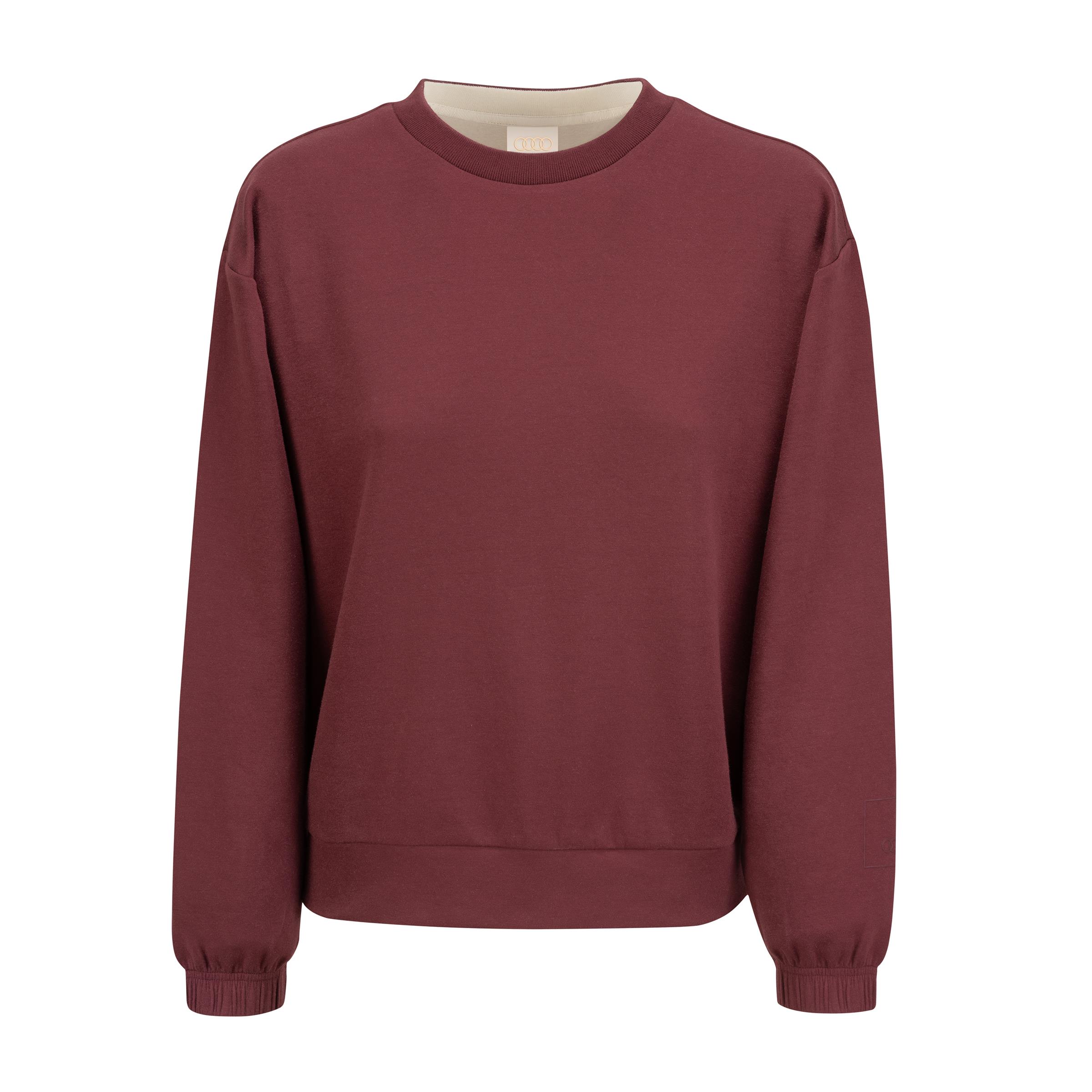 Original Audi Sweater, Damen, bordeaux