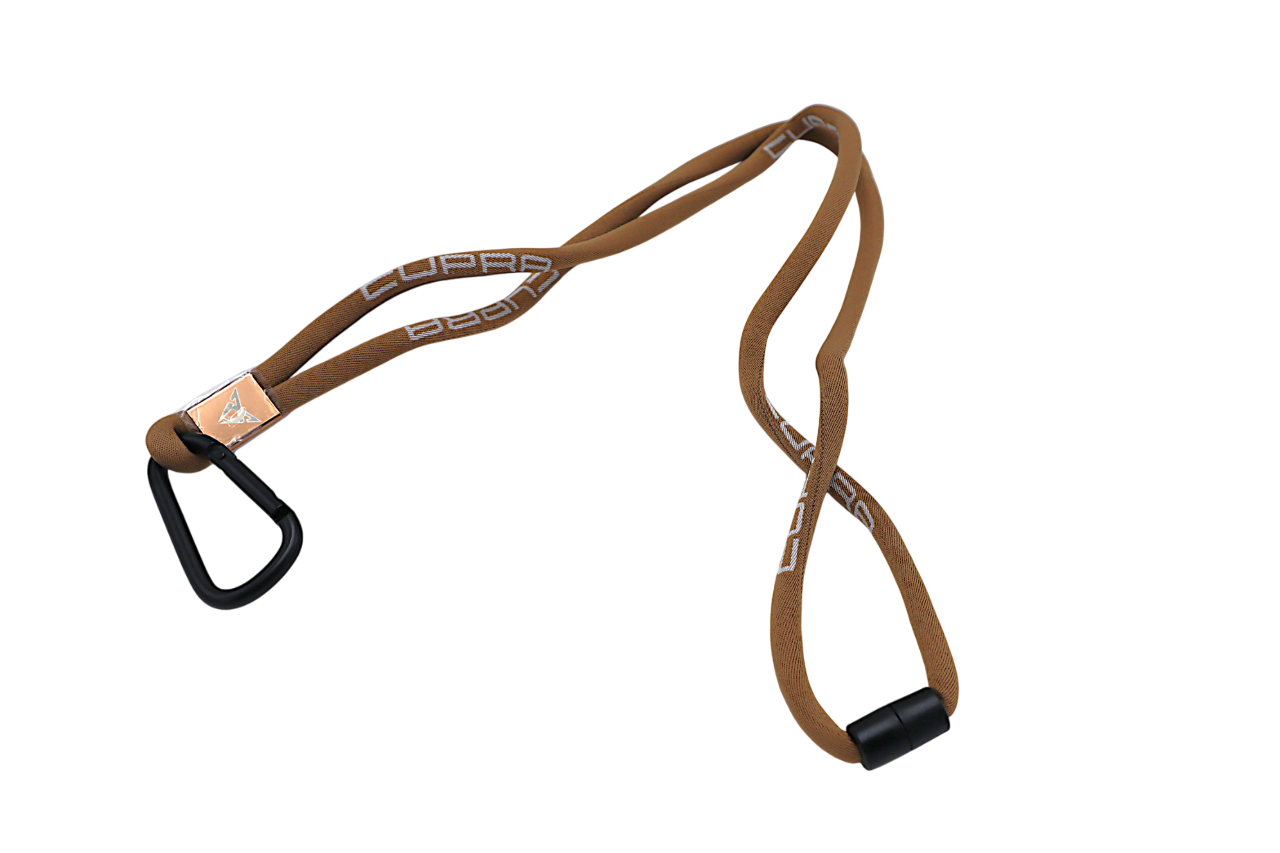 Original Seat Cupra Lanyard Schlüsselband Schlüsselanhänger Karabiner Tabakbraun