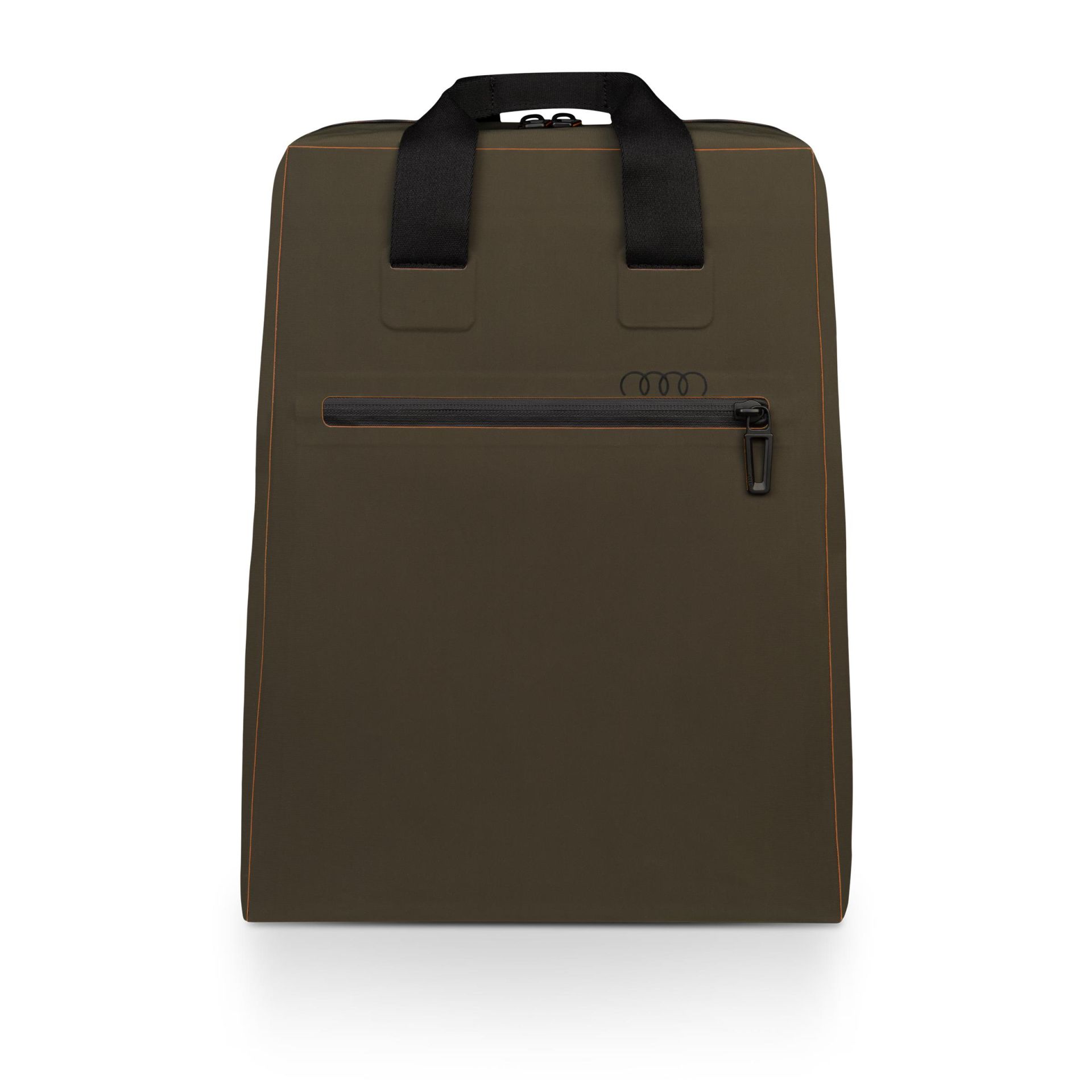 Original Audi Rucksack, olivgrün Tasche Ultraleicht