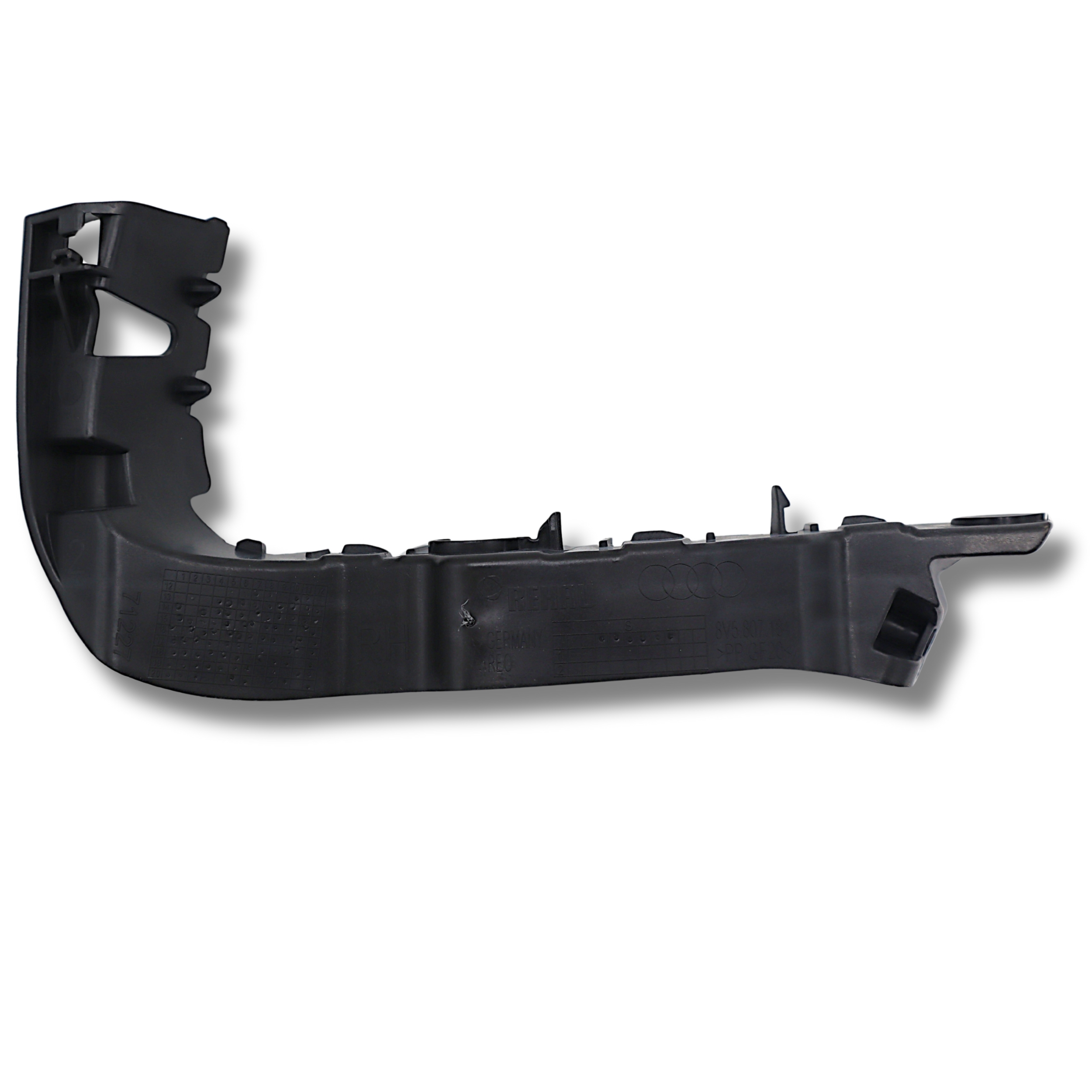 Original Audi A3 Lim. A3 Cabrio Führungsteil vorne rechts für Stossfängerabdeckung