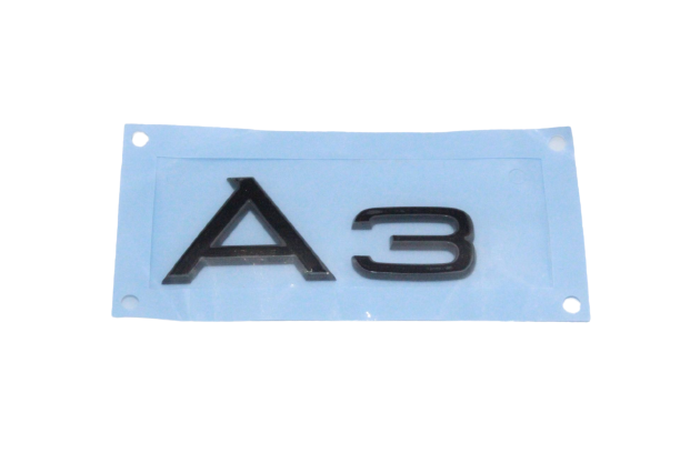 Original Audi A3 Schriftzug, schwarz