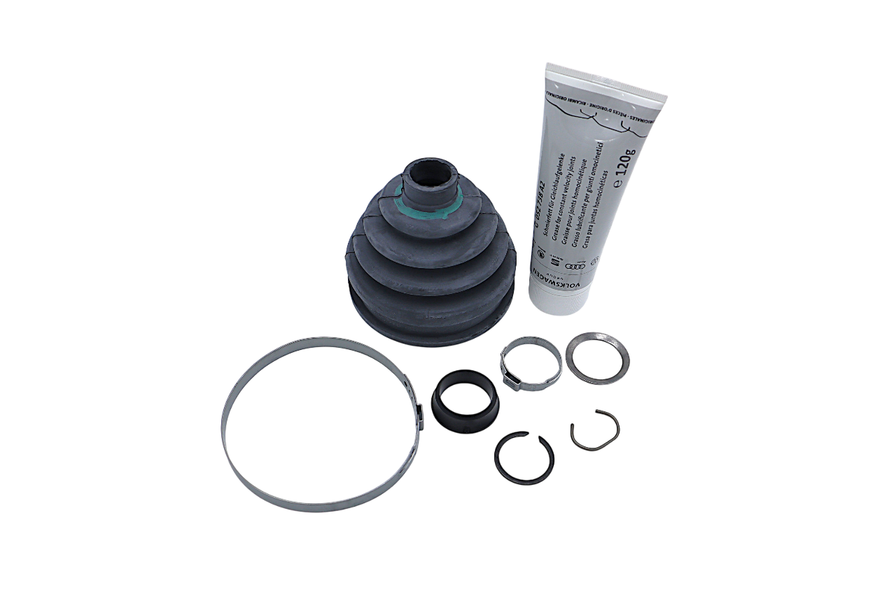 Original Audi A3 VW Passat Gelenkschutzhülle mit Montageteilen und Schmierfett außen