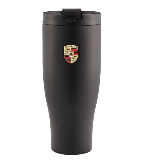 Original Porsche Thermobecher XL Becher Logo Wappen Emblem