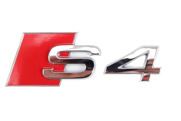 Original Audi S4 Schriftzug für Heckklappe